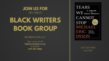 Black Writers Book Group - Beginning in July